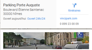 cliquer pour l‘itiniraire GPS vers le parking